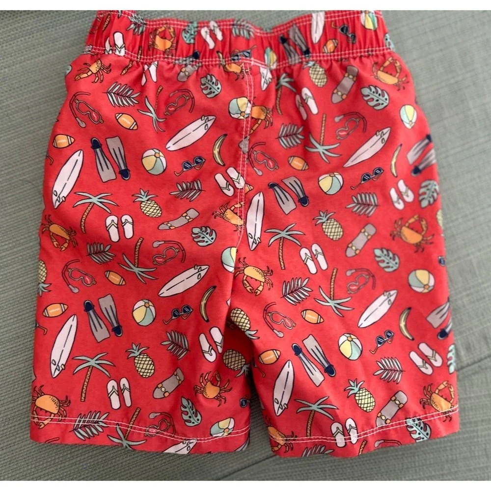 Lot of 3 Old Navy Swim Shorts & Shirt Size 4T Beach Scuba